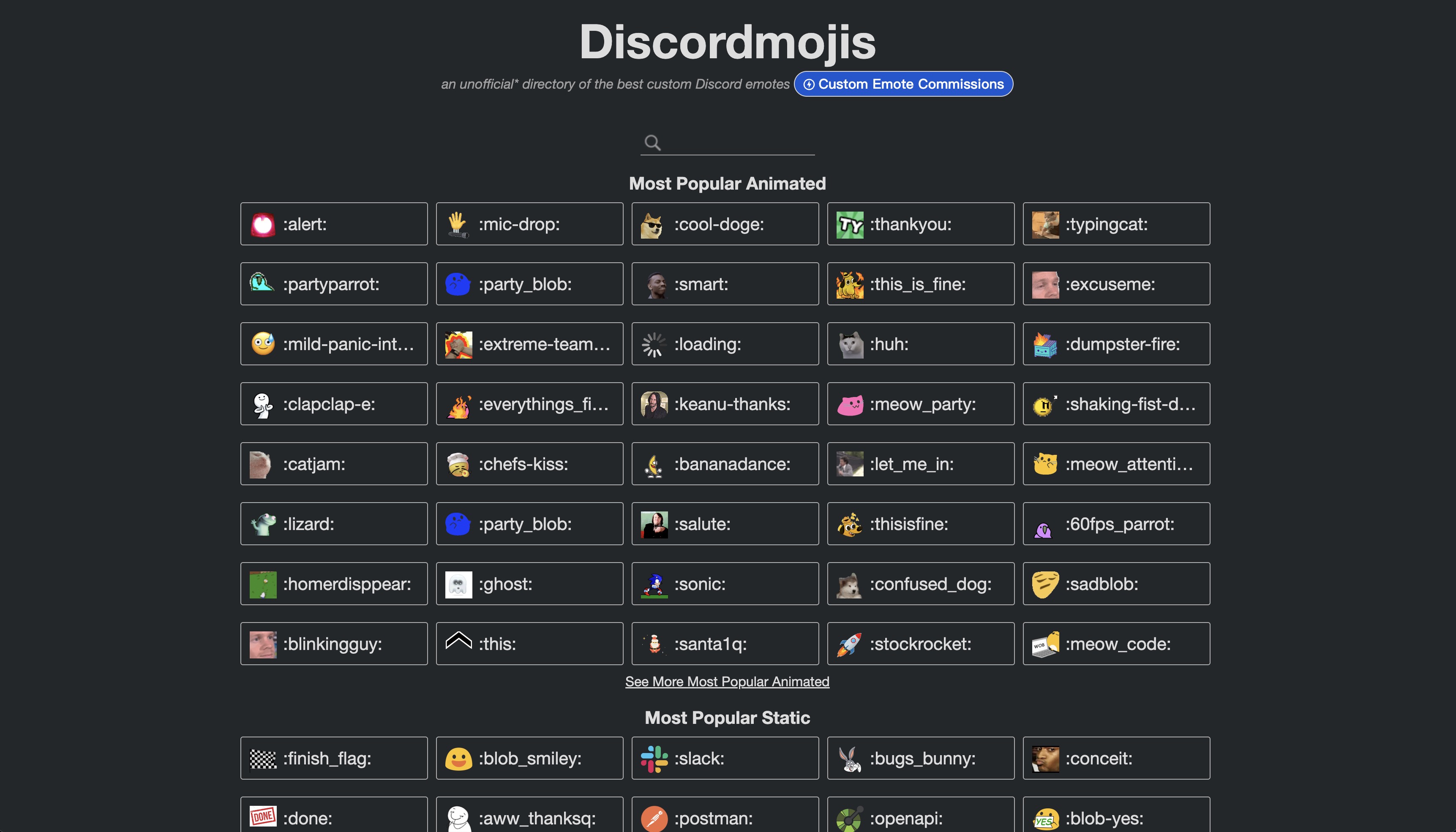 discord mojis